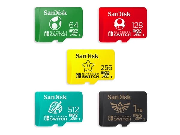 SanDisk - Flashminnekort - 1 TB - microSDXC UHS-I