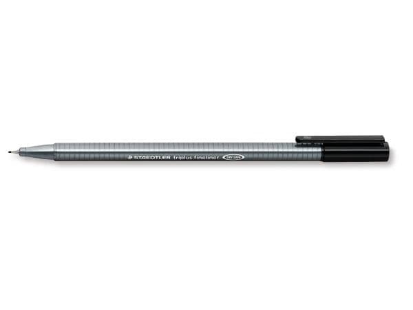 Staedtler 334-9, Musta, Harmaa, Musta, 0,3 mm, 1 kpl