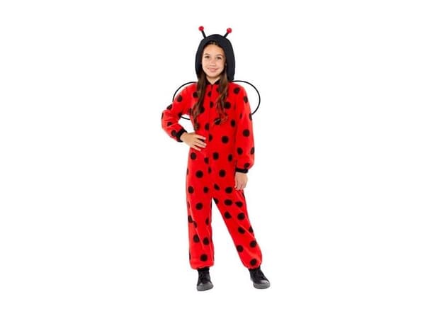 Mariehøne jumpsuit kostume