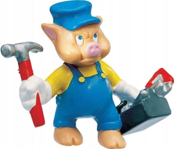 Figur Cerditjo med hammare
