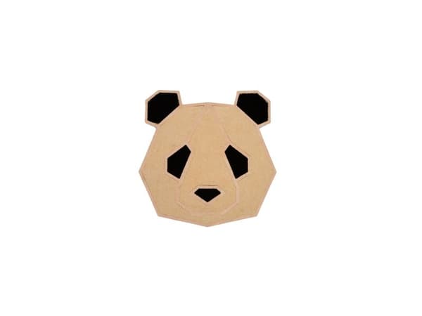 Paw Love - Klorebrett til katt - Pandahode - 400 x 400 mm