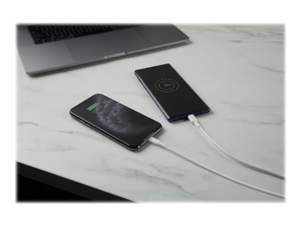 Belkin BoostCharge - Strömadapter - 24 Watt - QC 3.0 - 2 utdatakontakter (USB) - vit