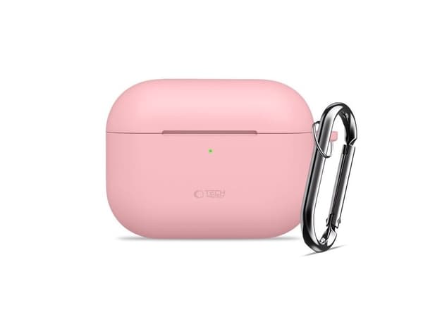 4kom.pl TECH-PROTECT silikondeksel til Apple AirPods Pro 3 støvete rosa