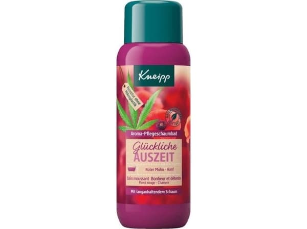 Kneipp Aroma Bubble Bath 400 ml röd Poppy & Hemp