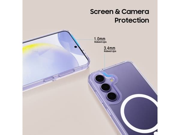Tech-Protect Flexair Hybrid Magsafe Galaxy S25 Edge clear