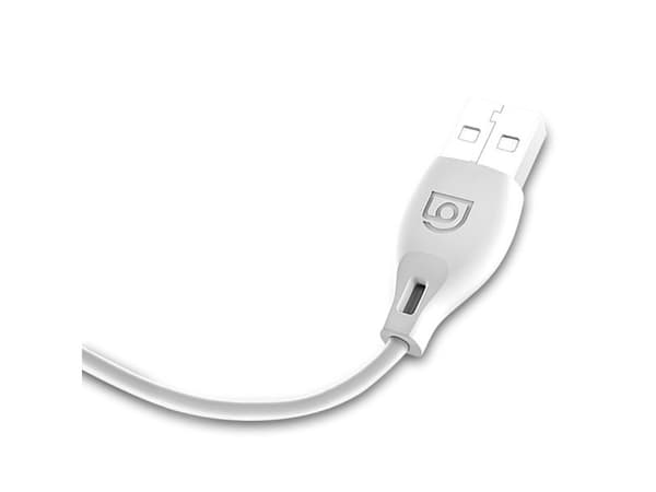 Dudao micro USB-kabel 2,4A 2 m hvit (L4M 2 m hvit)