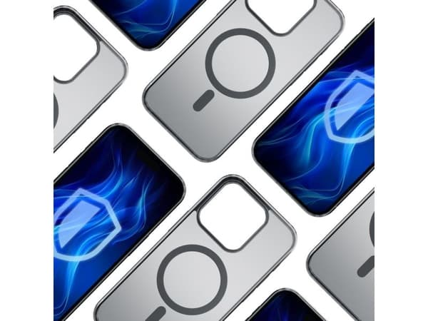 3MK Frosty MagCase-etu i sort til Apple iPhone 13 Pro Max