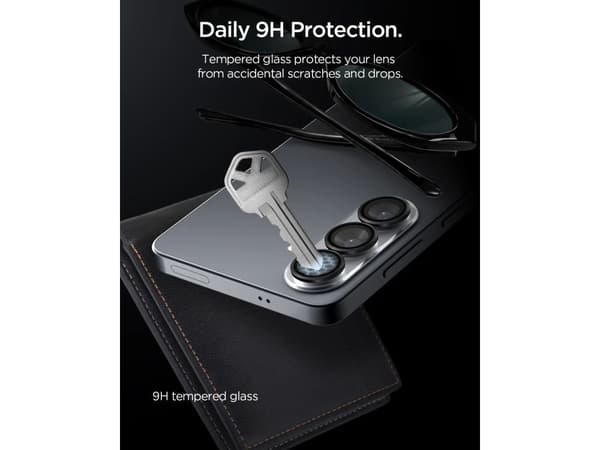 Spigen GLAS.tR EZ Fit Optik Pro HD Galaxy S26 Camera Lens Protector [2 Pack]