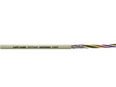 LappKabel 0034307, LiYCY Control Data Cable, 7 x 14 mm², Grey Sheath