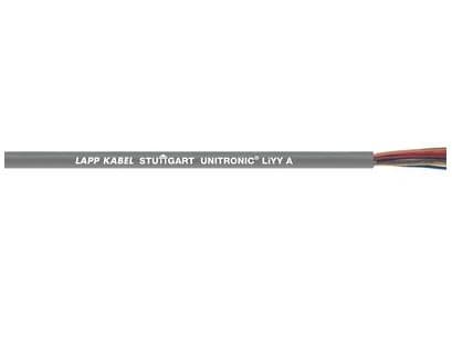 Lapp UNITRONIC LiYY A, Grå, Koppar, PVC, 1500 V, -40 - 80 ° C, -5 - 70 ° C