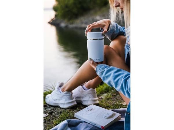 Vialli Design termos til lunsj Fuori 0,5 l hvit