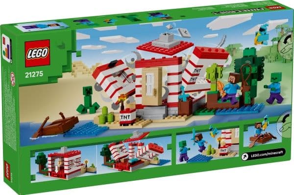 LEGO Minecraft 21275 Dynamithuset i djungeln