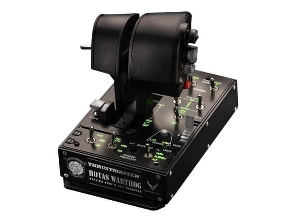 Thrustmaster HOTAS Warthog Dual - Spjäll - 16 knappar - kabelansluten - för PC