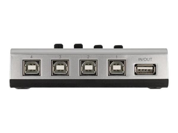 Delock - USB-periferdelesvitsj - 4 x USB 2.0 - stasjonær