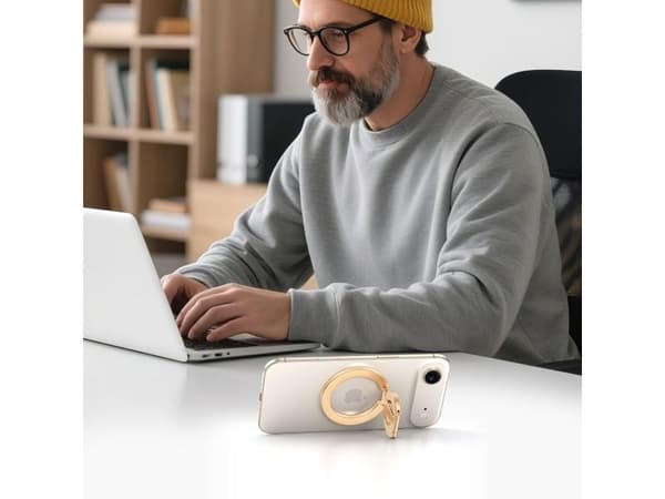 Tech-Protect TECH-PROTECT MMR400 Lamano magnetisk MagSafe-telefonring i gull
