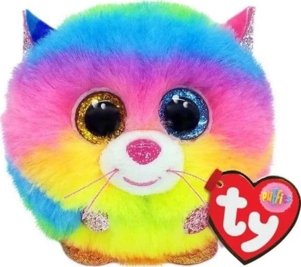 TY Puffies GIZMO - sateenkaarikissa 42520