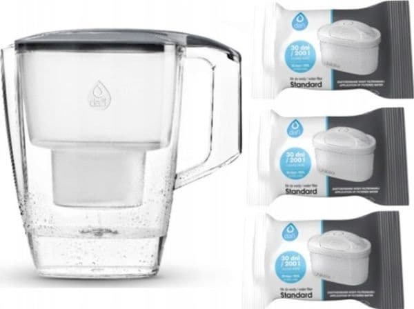 Dafi Dafi CRYSTAL LED Jug Unimax | 2L | stål