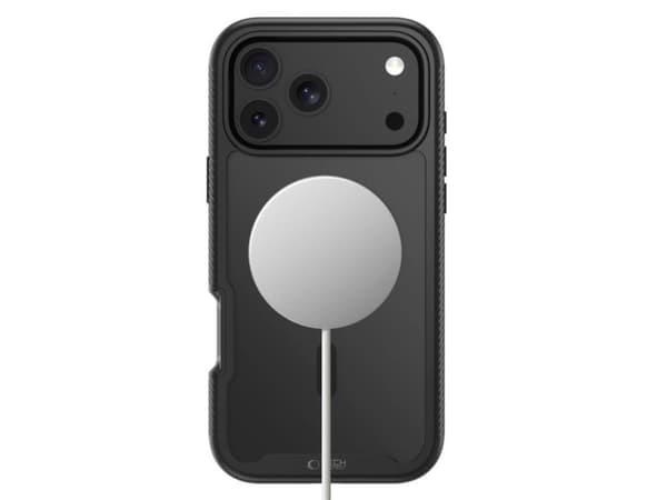 Tech-Protect Defense MagSafe Case for iPhone 17 Pro / 18 Pro - Matte Black