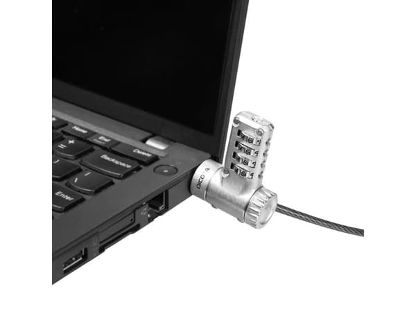 DICOTA - Låskabel för notebook - combination lock, universal - 2 m