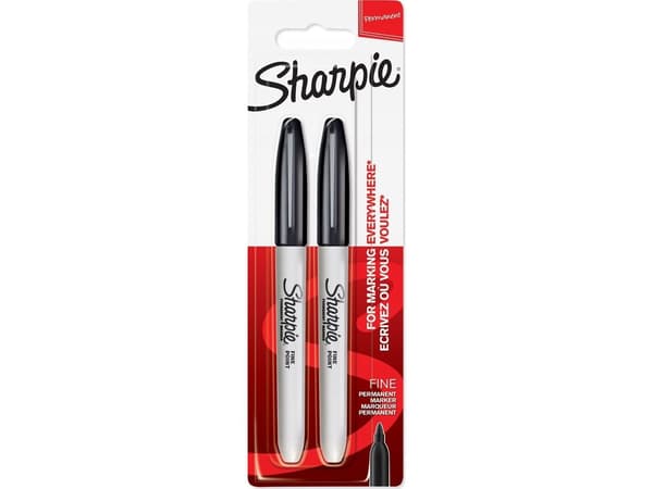 Sharpie permanentmarkør 0,9 mm svart