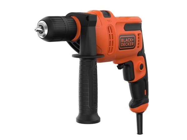 BLACK+DECKER BEH200 - Slagborr - 500 W - nyckellös chuck
