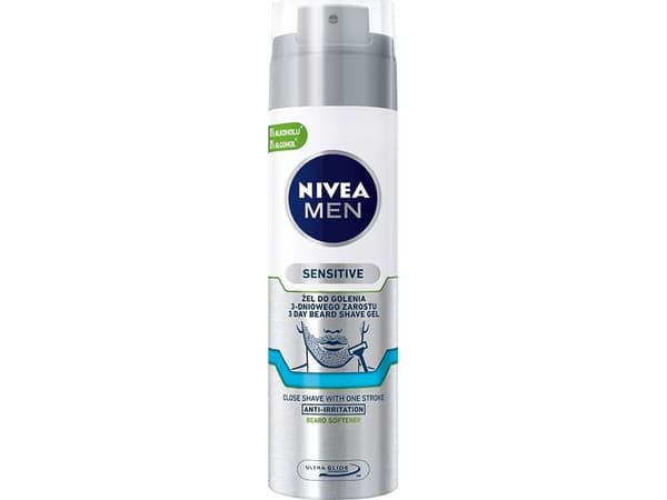 NIVEA MEN Sensitive rakgel för 3-dagars skägg 200 ml