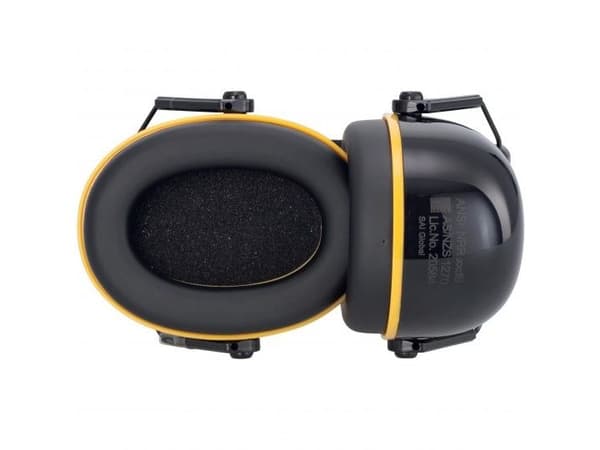 Uvex K20, Hodebånd, Konstruksjon, Sort, Gult, 33 dB