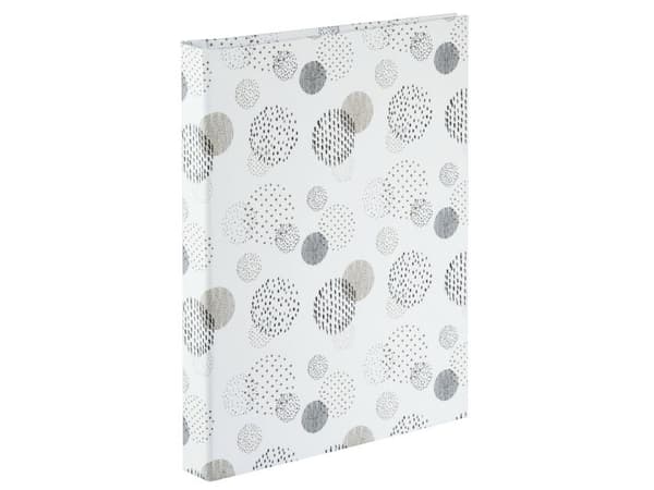 Hama Graphic, Beige, Sort, Hvit, 80 ark, 10 x 15, Spiralbinding, Hvit, 40 ark