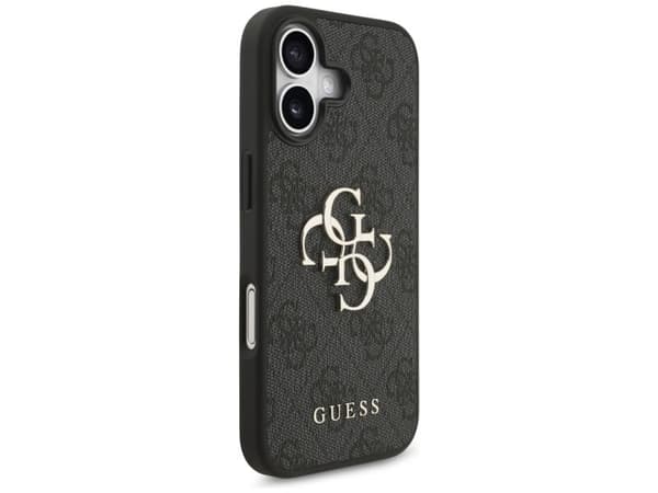 Guess stor 4G-logo-etu til iPhone 17 - Svart