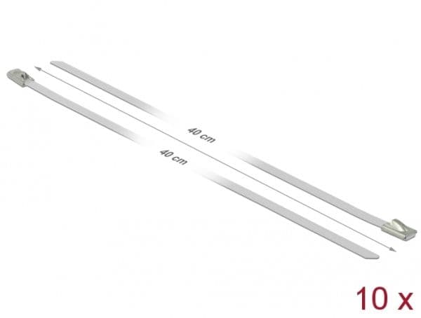 Delock - Kabelsamlare - 40 cm - vit (paket om 10)
