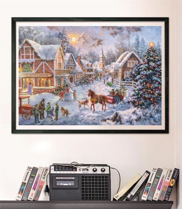 Clementoni puslespill HQC Getting Ready for Christmas, 1000 brikker