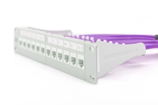 DIGITUS - Samlet kabel - 305 m - U/UTP, uskjermet - simpleks - CAT 6a - solid - lys blå, RAL 5012