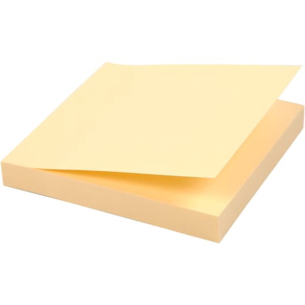 Q-line Notes Stick'N gul 76x76 mm - (12 st./förpackning)