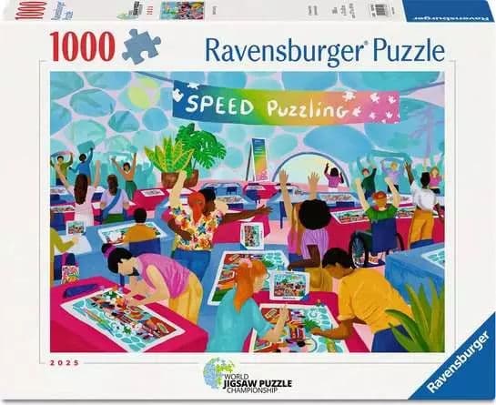 Ravensburger Speed Puzzling, 1000 stykker, Kunst, 14 år