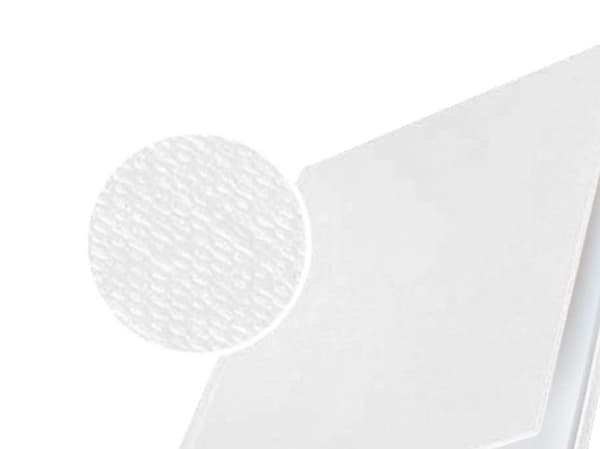 Rälsskydd Leitz textil 3,5 mm vit - (10 st.)