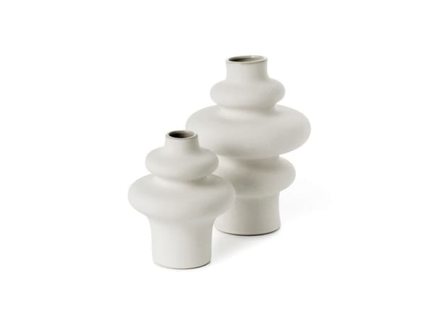 OlsenHome - Twisted keramikvas - 2-pack