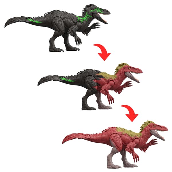 Jurassic World DINO REVEAL DELUXE Orkoraptor, 4 År, Multifärg