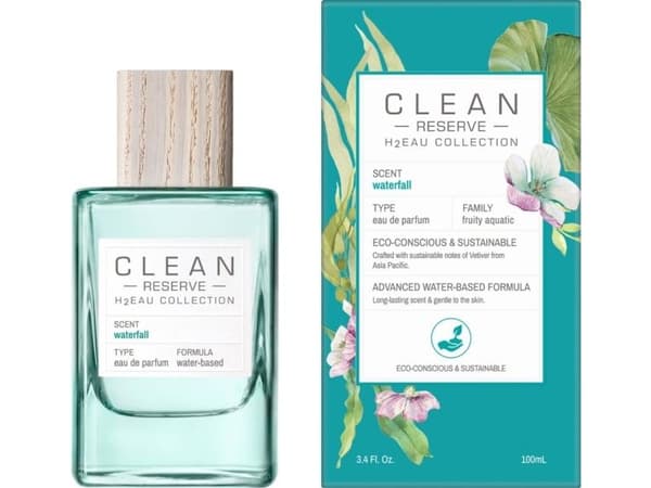 Clean, H2Eau Waterfall, Eau De Parfum, Unisex, 100 ml