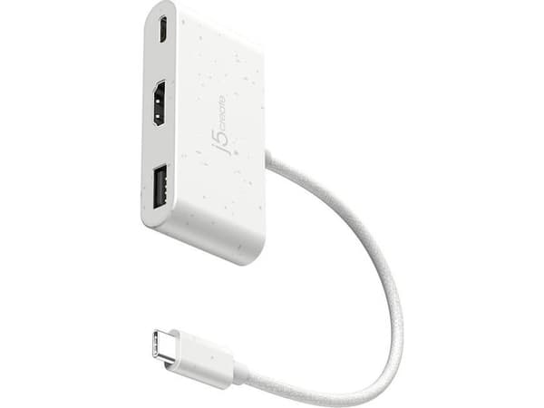 j5create JCA379EW - Dockningsstation - USB-C 3.2 Gen 1 - HDMI