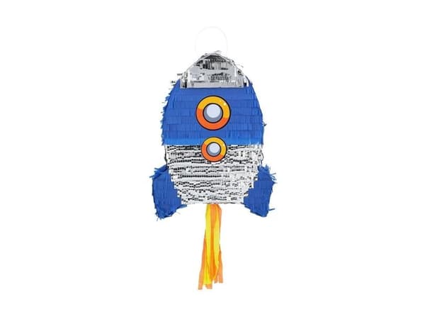 Sininen raketti-piñata