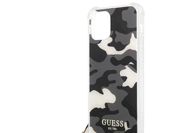 Guess GUHCP12LKSARBK iPhone 12 Pro Max 6,7" sort/sort hardcase camo
