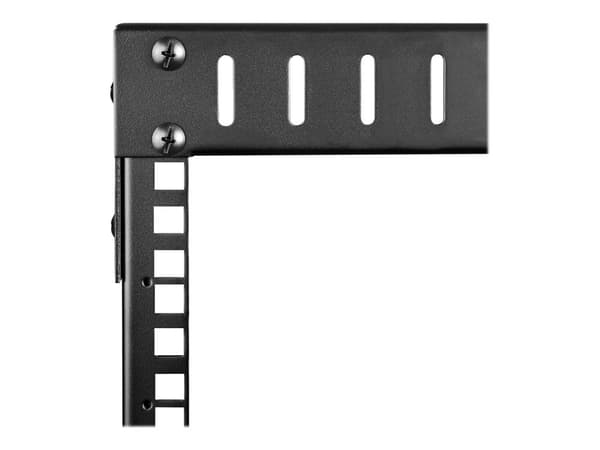 StarTech.com 8U 19" Wall Mount Network Rack, Adjustable Depth 12-20" 2 Post Open Frame Server Room Rack for AV/Data/ IT Communication/Computer Equi...