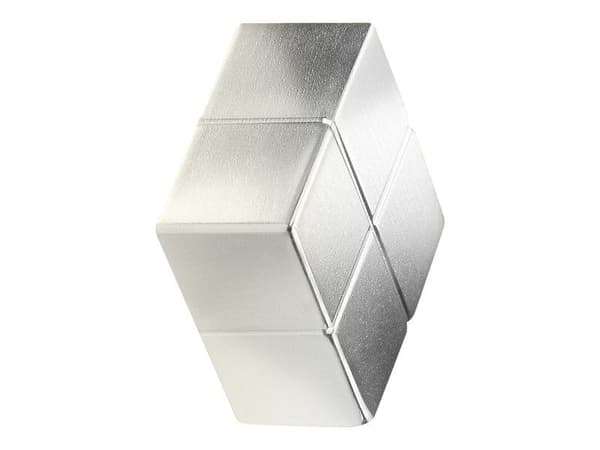 Magneetti Sigel SuperDym C10, erittäin vahva, hopea