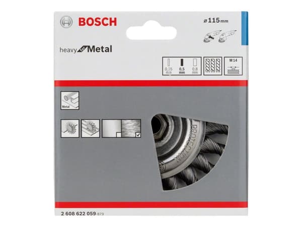 Bosch skivborste 115MM