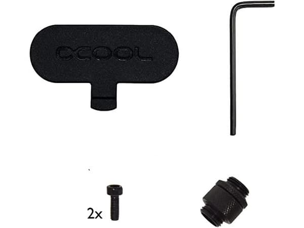 Alphacool Eisstation 40 DC-LT, Säiliö, Musta, 60 mm, 40 mm, 40,5 mm, 61 g