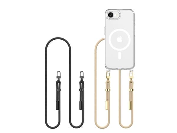 TECH-PROTECT FLEXAIR CHAIN MAGSAFE IPHONE 16E BLACK & TAUPE