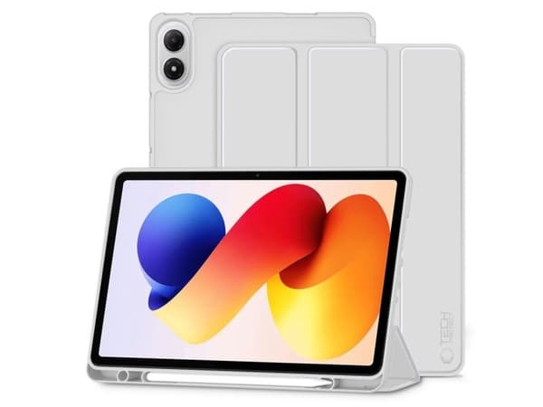 TechProtect SmartCase pennfodral till Xiaomi Poco Pad M1 / Redmi Pad 2 Pro 12.1 - grå