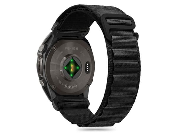Tech-Protect TECH-PROTECT NYLON PRO GARMIN FENIX 5 / 6 / 6 PRO / 7 / 8 (47 MM) / E BLACK