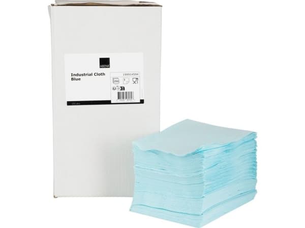 Industritorkpapper ABENA 1-lagers 40x30 cm blå