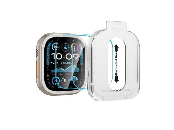Tech-Protect härdat glas Tech-Protect EASY SET+ 2-pack för Apple Watch Ultra 1/2 (49 mm) CLEAR